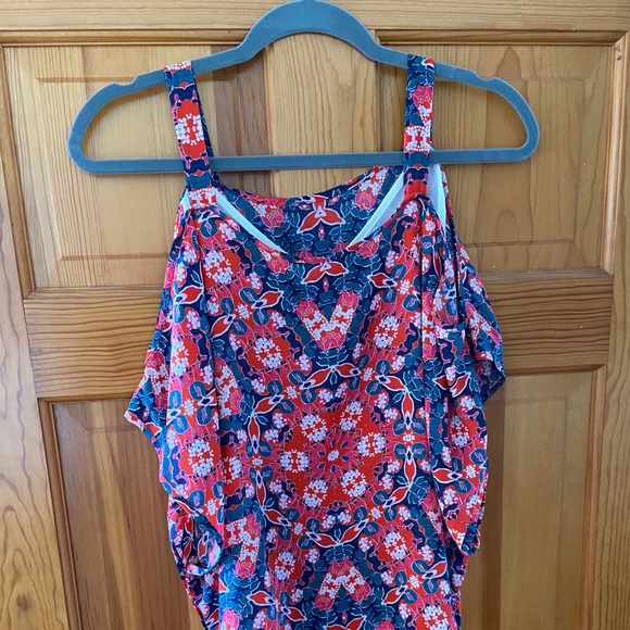 Aqua off the shoulder top - Picture 3 of 3